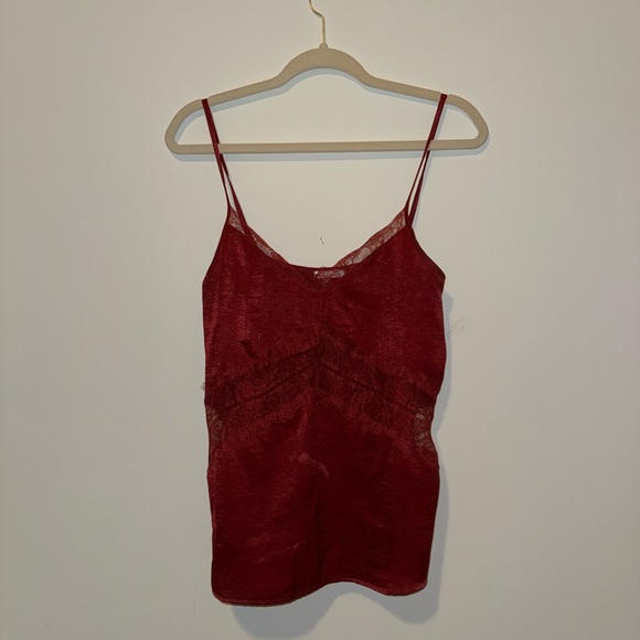 Dark Red Camisole Top - Picture 1 of 3